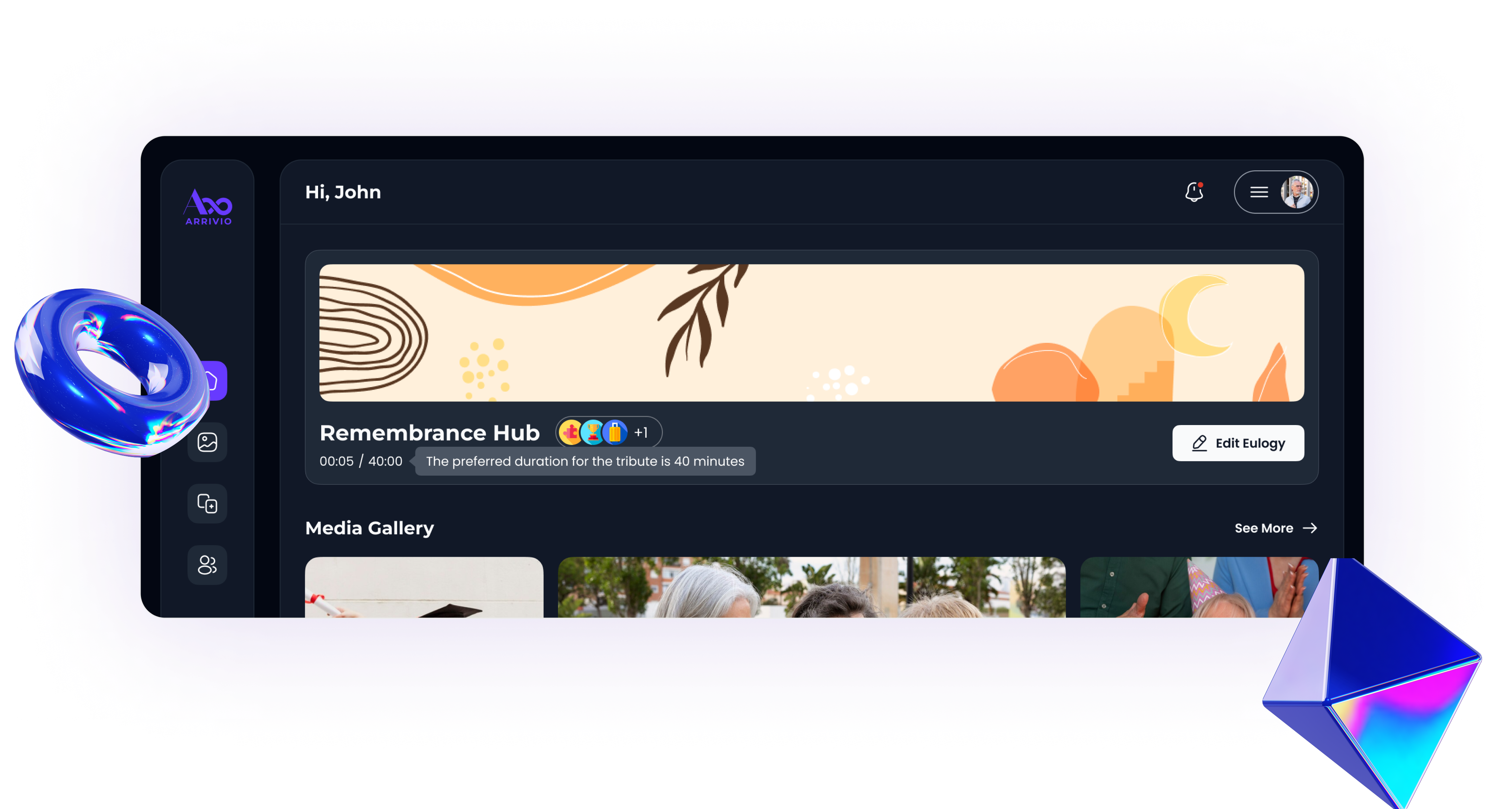 Legacy Tribute Platform